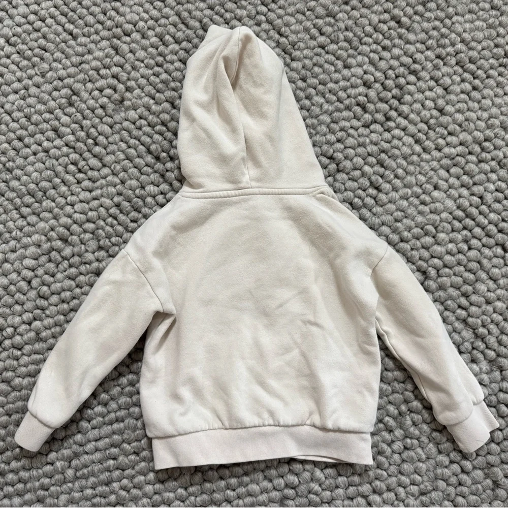 3T Kids Cream Hoodie Mickey Mouse Baby Gap